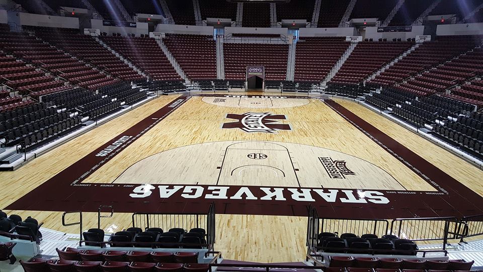 Starkville basketball floor