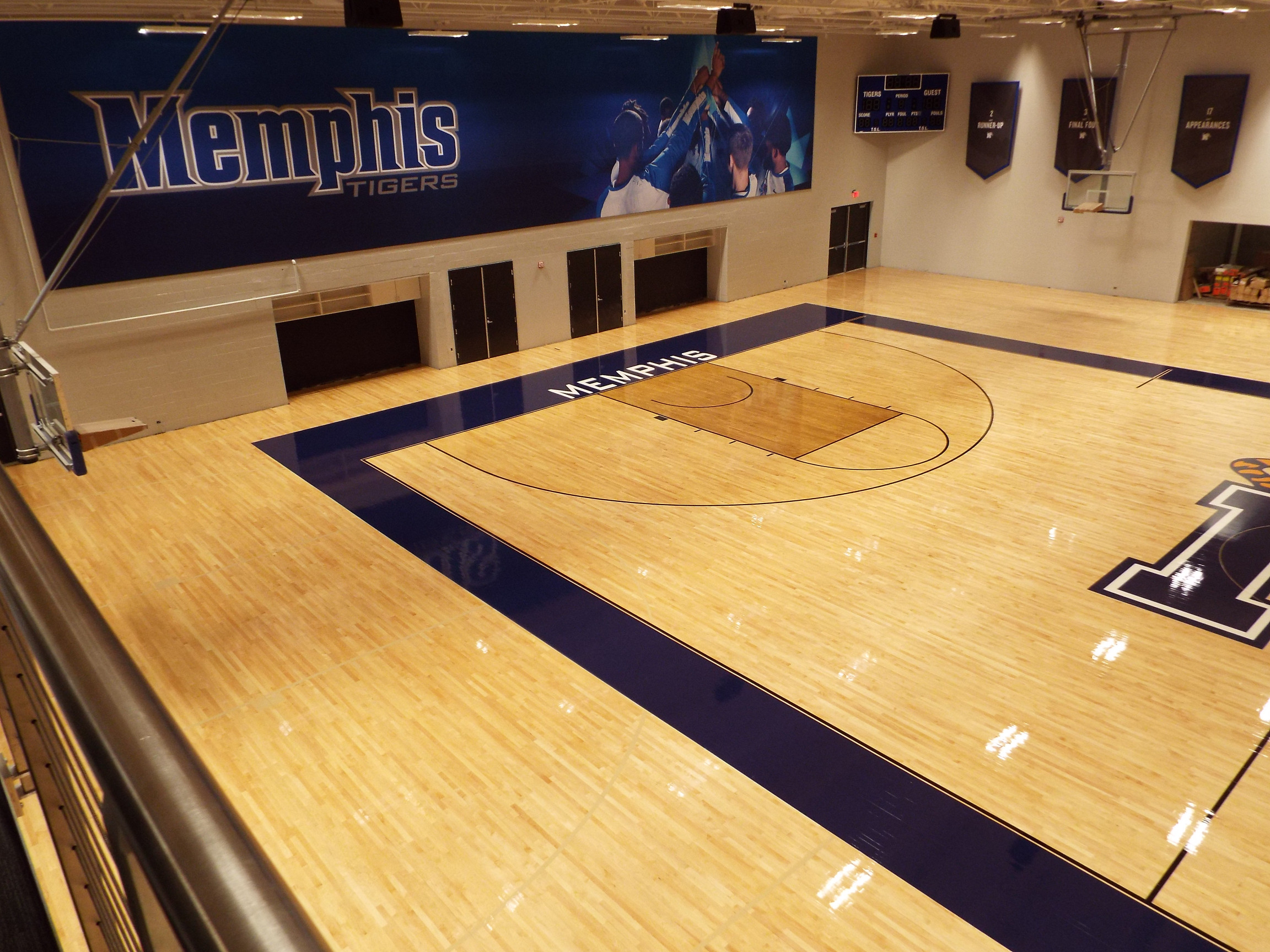 Memphis Grizzlies Practice Court