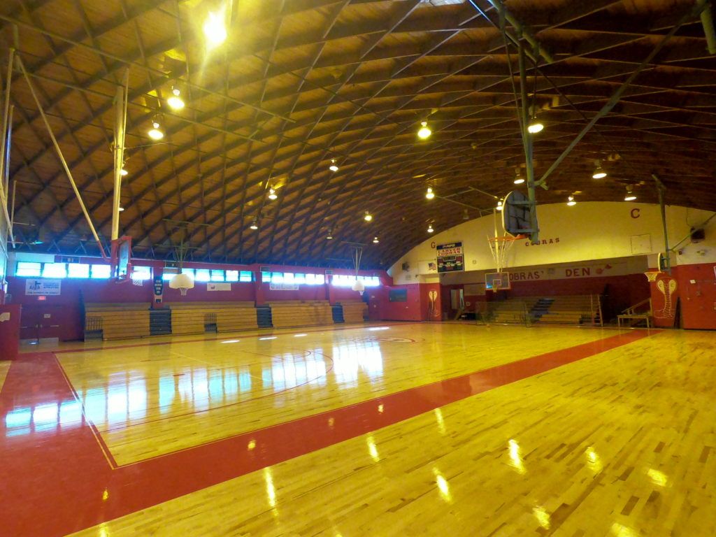 Carver High School Gym Floor Installation - Sports Floors, Inc.