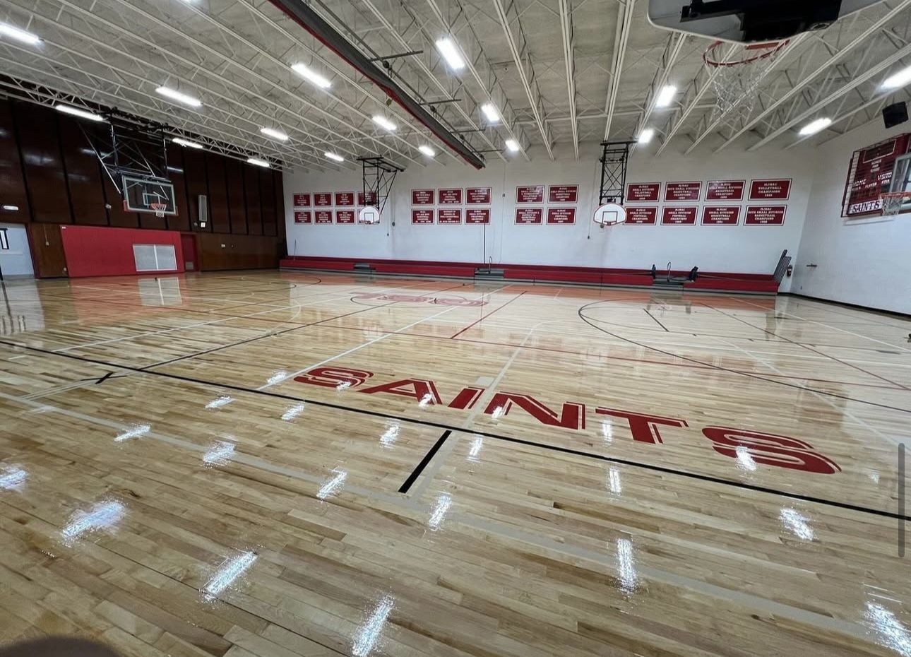 Hardwood Gym Flooring